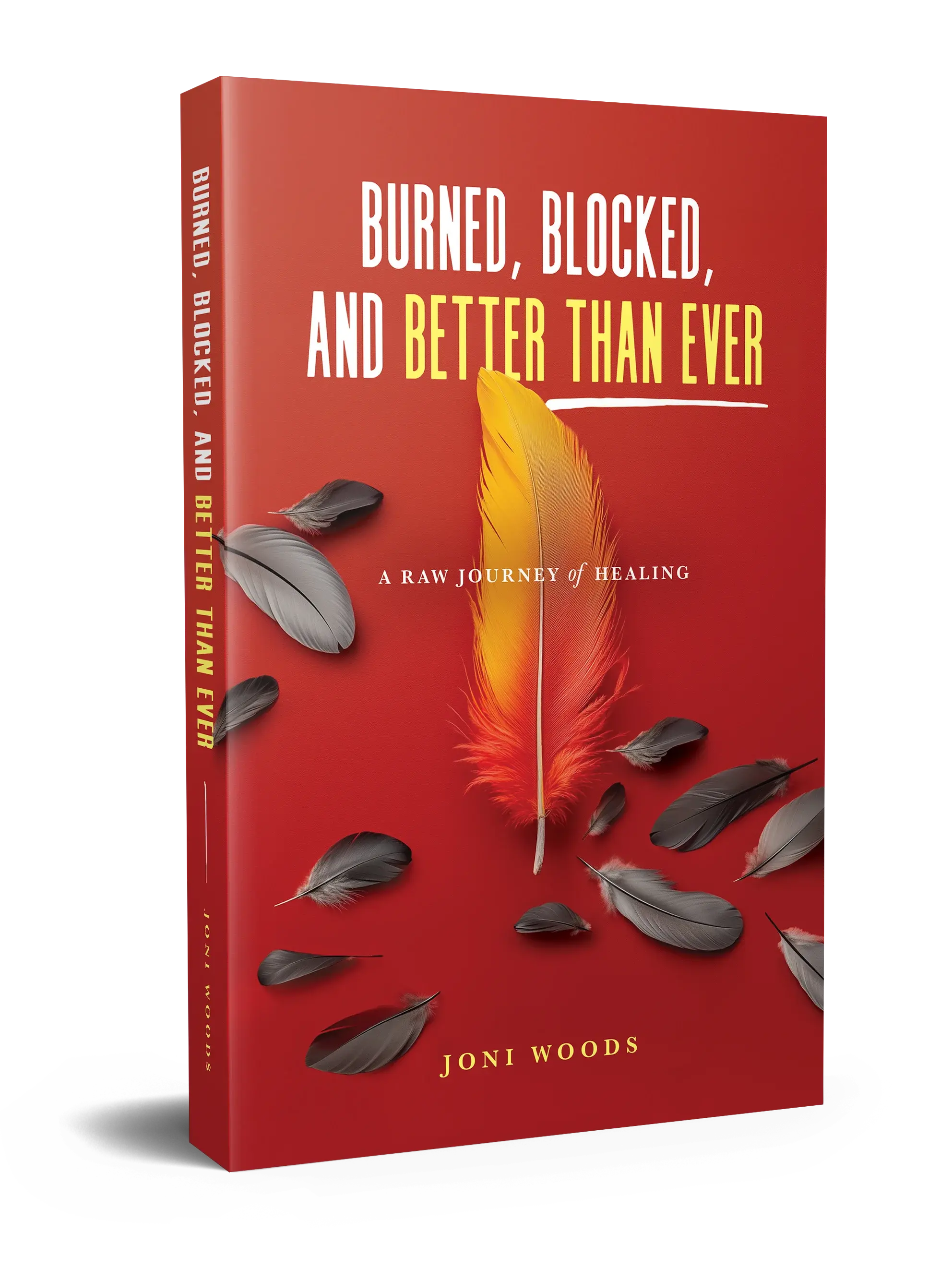 Book cover - Burned, Blocked, and Better Than Ever